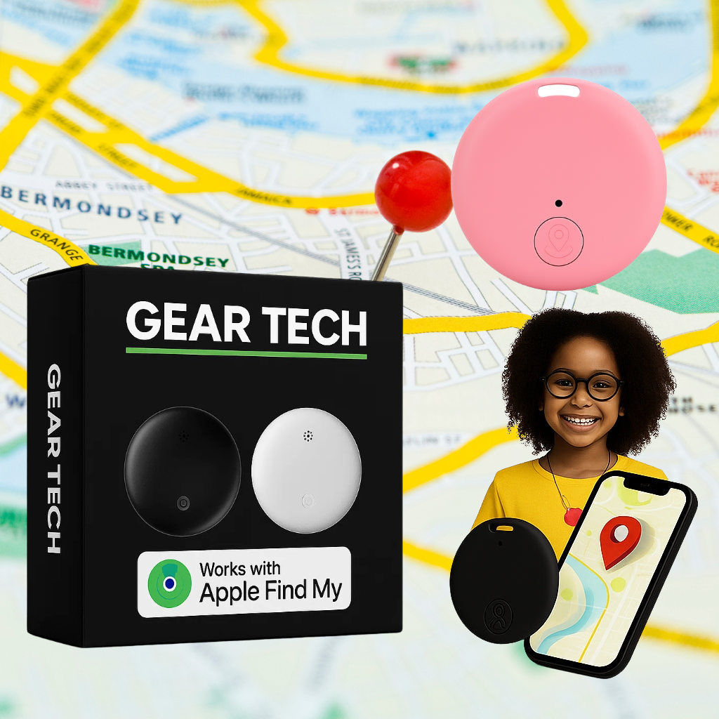 Skanto | GPS Tracker for Children | Sanntidssporing, Vanntett & Lang Batterilevetid for Sjeldenhet