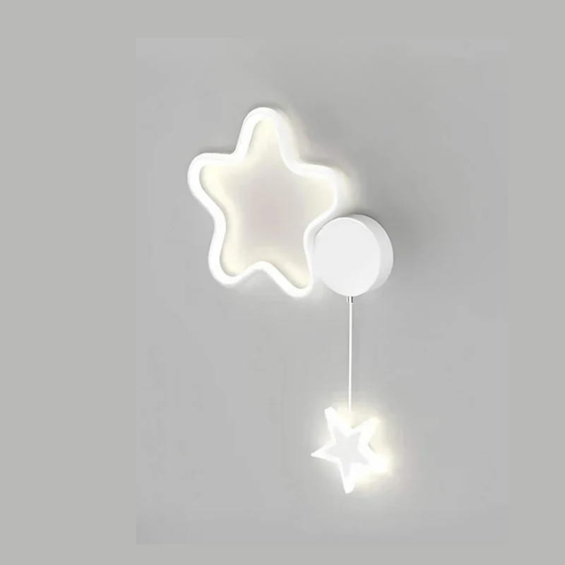 Skanto | DreamLight | Magisk Vegglampe med Skyer, Stjerner og Måne