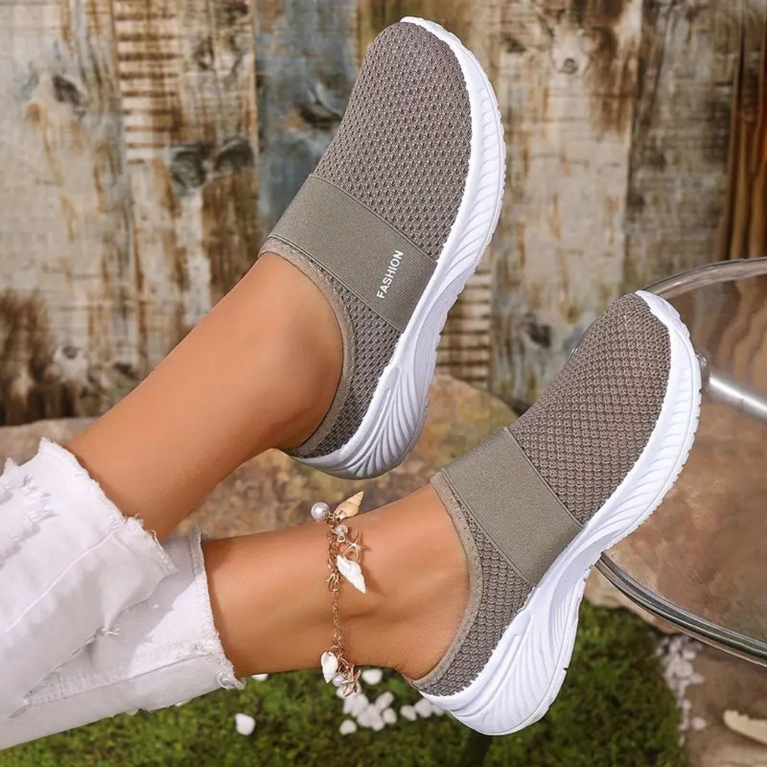 AerySoul BreezeLite Slip-On Mesh Sneakers