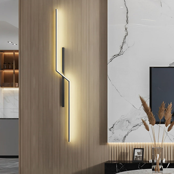 Skanto | Linjer Kreativ LED Moderne Minimalistisk Vegglampe Dekorative Vegglamper Belysning