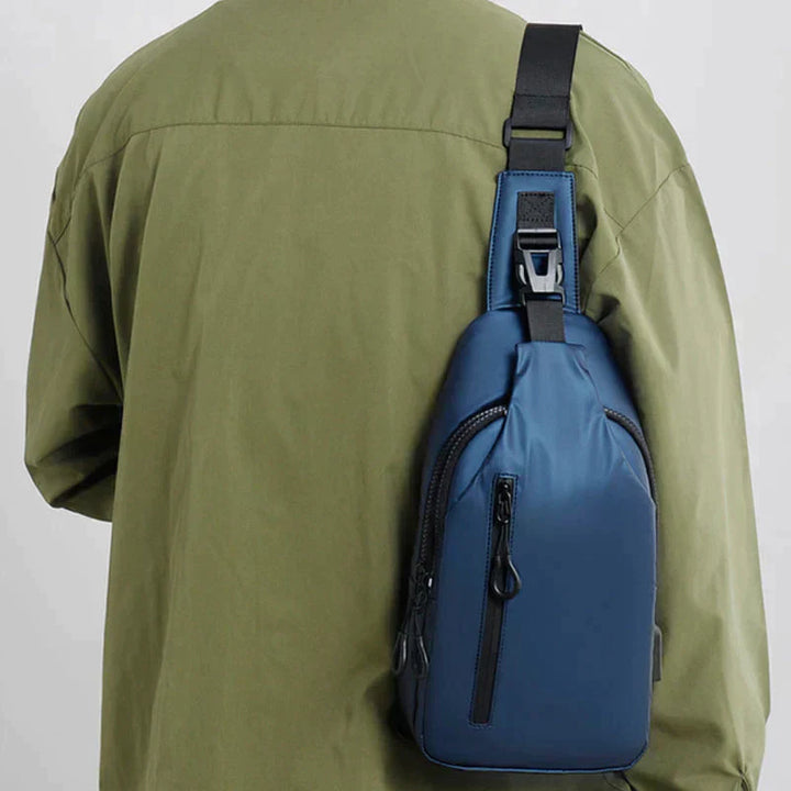 Skanto | UrbanShield Vanntett Crossbody Bag med Tyverisikker Design