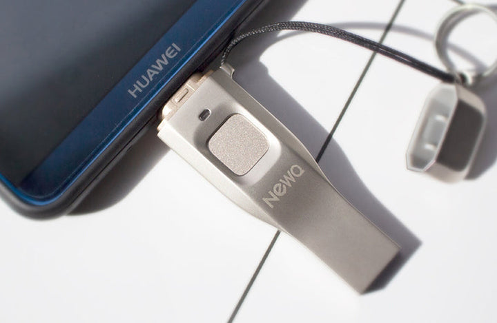Skanto | USB3.0 Fingeravtrykk Kryptering USB Flash Disk med APP Administrasjonssystem, for Bedrifts / Personlig Datasikkerhet