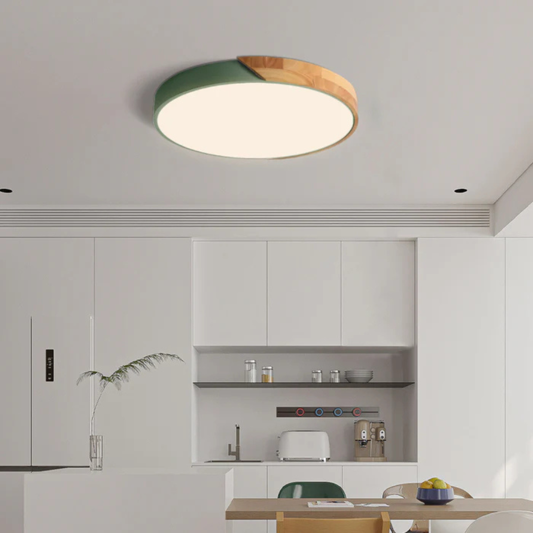 Skanto | Delos – Skandinavisk Tre LED Taklampe | Moderne Energi-Effektiv Innendørs Belysning