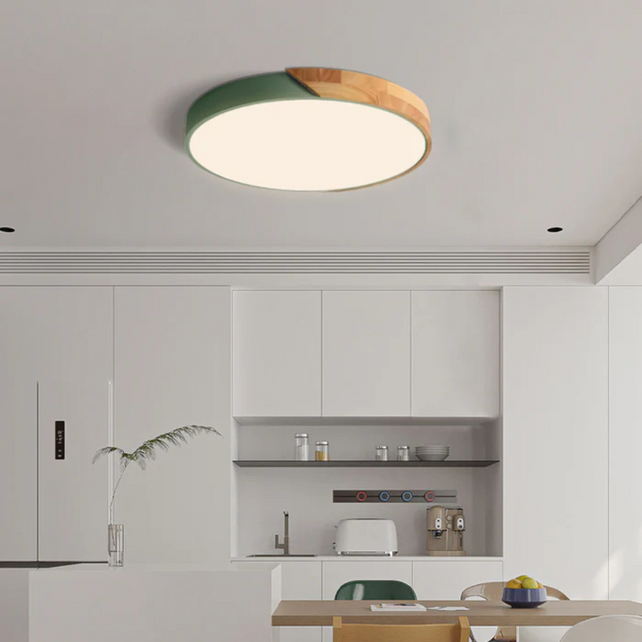 Skanto | Delos – Skandinavisk Tre LED Taklampe | Moderne Energi-Effektiv Innendørs Belysning