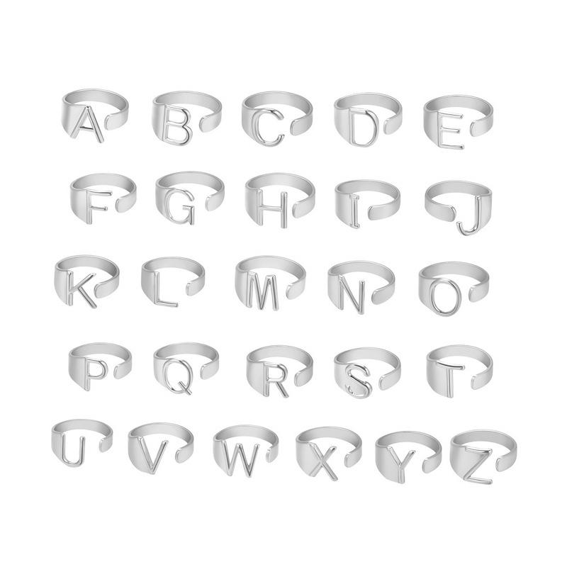 Skanto | Initial A-Z Bokstav Ring
