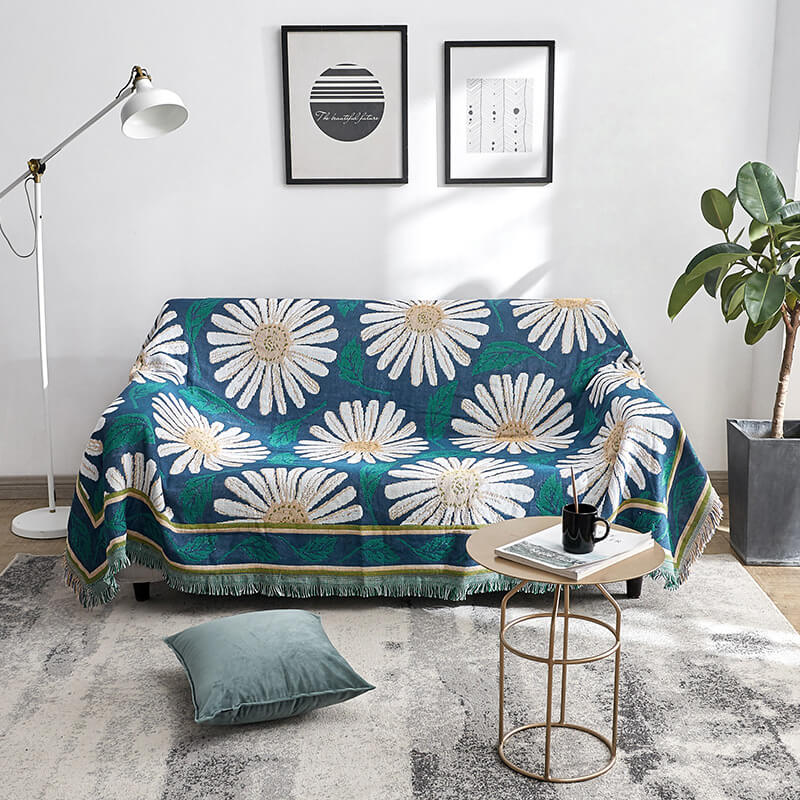 Bohemske strikkede kaster for sofasmykke | Skanto