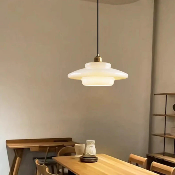 Skanto | Hvit Glass Design Pendellampe
