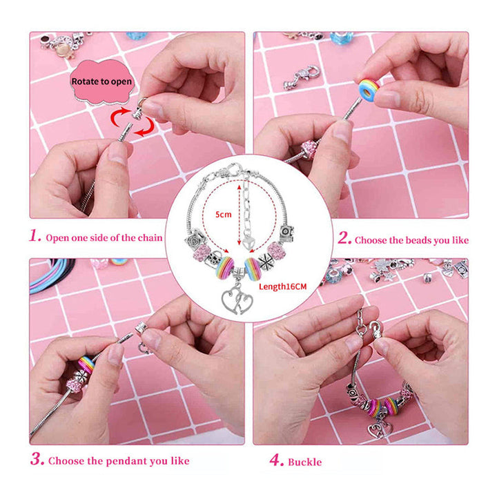 Skanto | DIY Jul - Adventskalender - Armbånd Overraskelse Blindboks Sett