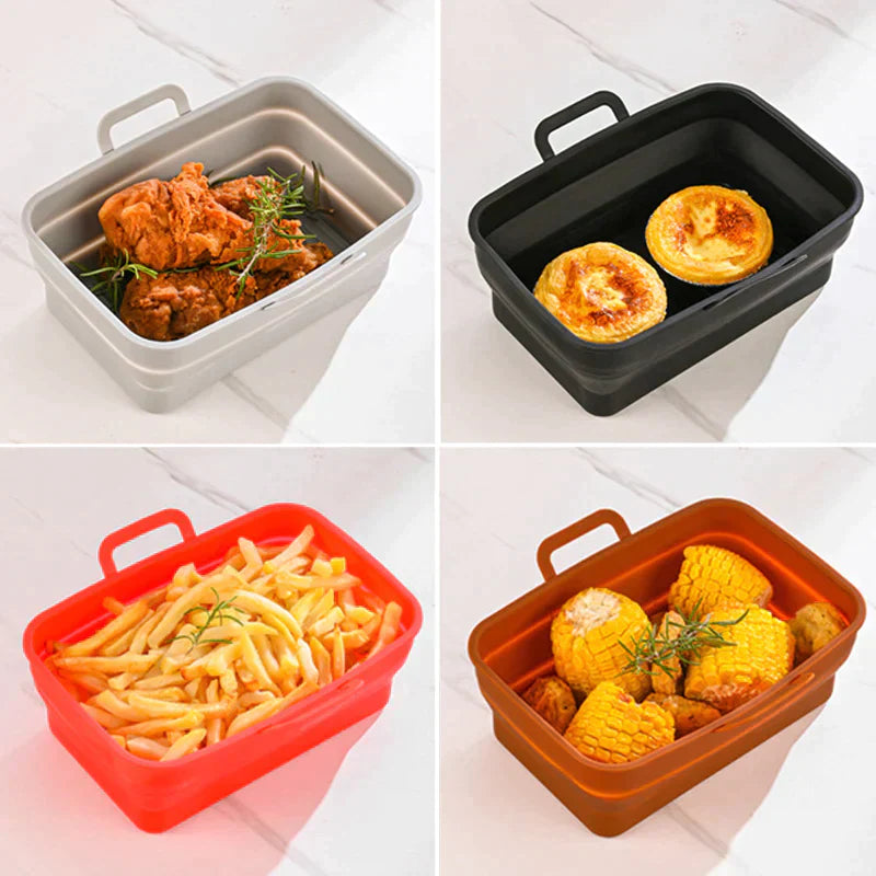 Foldbar Air Fryer Silikon Bakepanne | Skanto