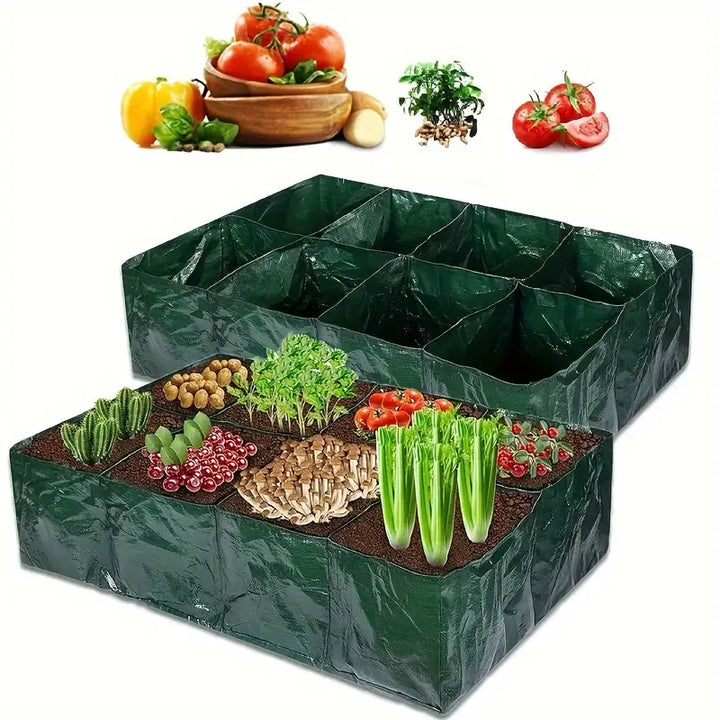 Skanto | Planteveske med flere rom – Robust hageoppbevaring for planter og urter