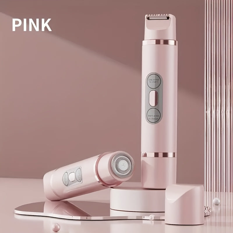 Skanto | PureSilk | Trådløs kvinnetrimmer – Skånsom hårfjerning for ansikt og kropp