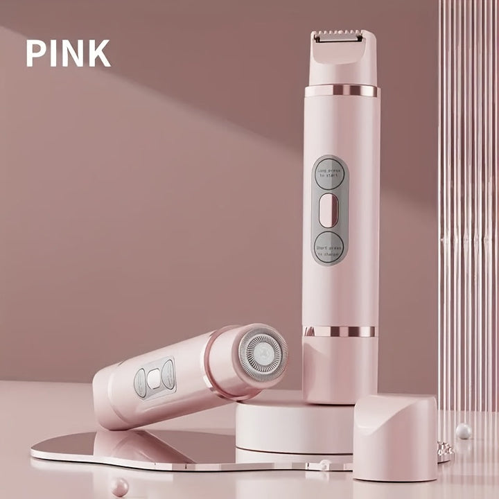 Skanto | PureSilk | Trådløs kvinnetrimmer – Skånsom hårfjerning for ansikt og kropp
