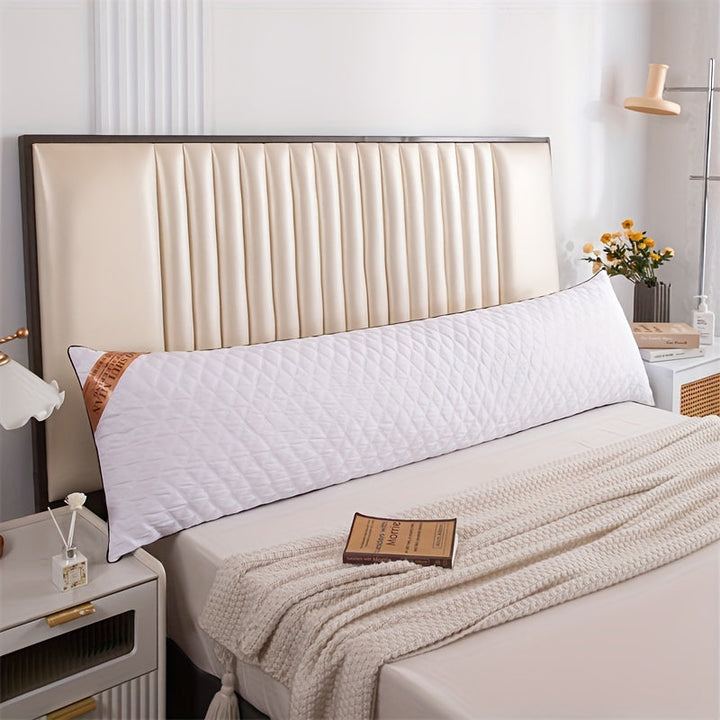 LuxurySoft – Ekstra lang, hypoallergensk pute for rygg- og sideleiere, myk og pustende, maskinvaskbar