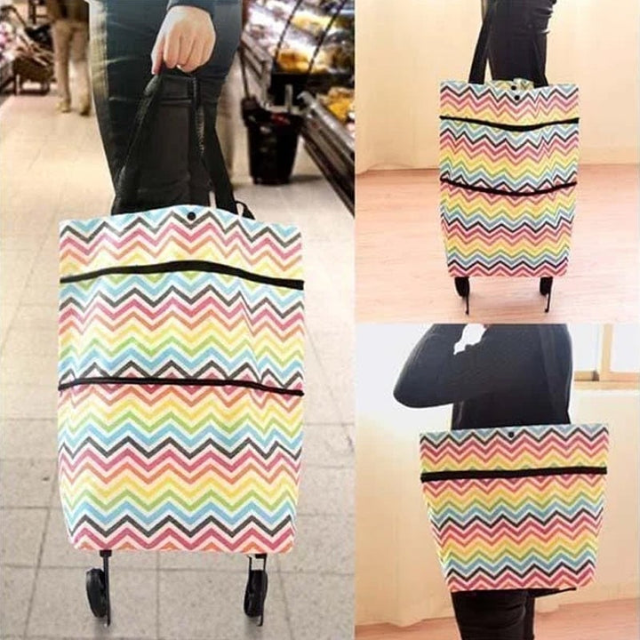 TurboTote Rullebag — shopping uten smerte, med plass for en livstid! | Skanto