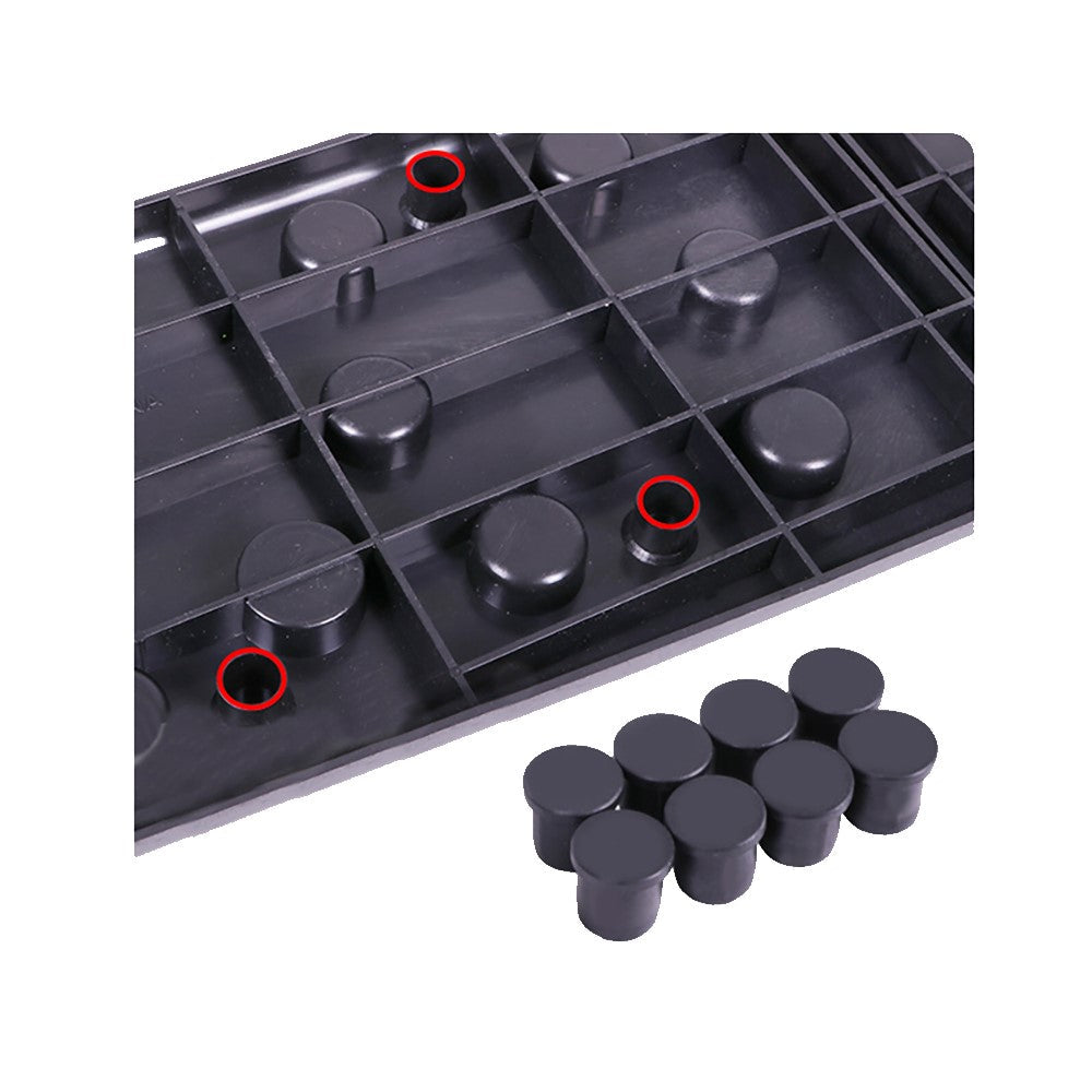 Skanto | 14-i-1 Push-Up Rack Board | Sklisikker, Bærbar Treningsutstyr for Hjemmetrening & Muskeltrening