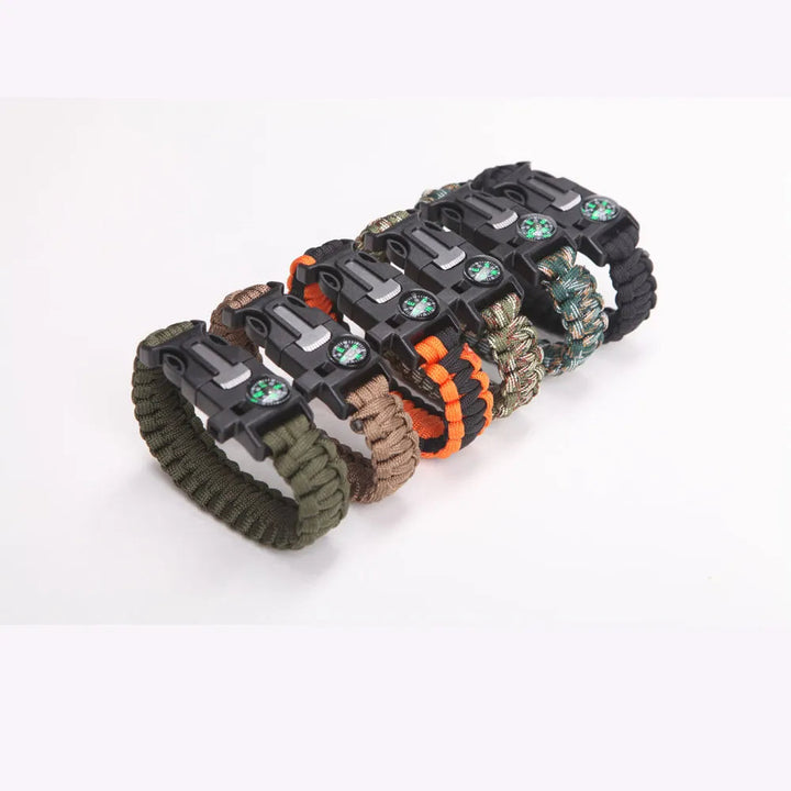 15-i-1 Overlevelses Paracord Armbånd | Skanto