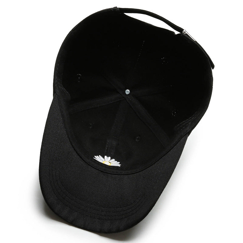 Kvinne Brodert Blomster Baseball Caps Skanto