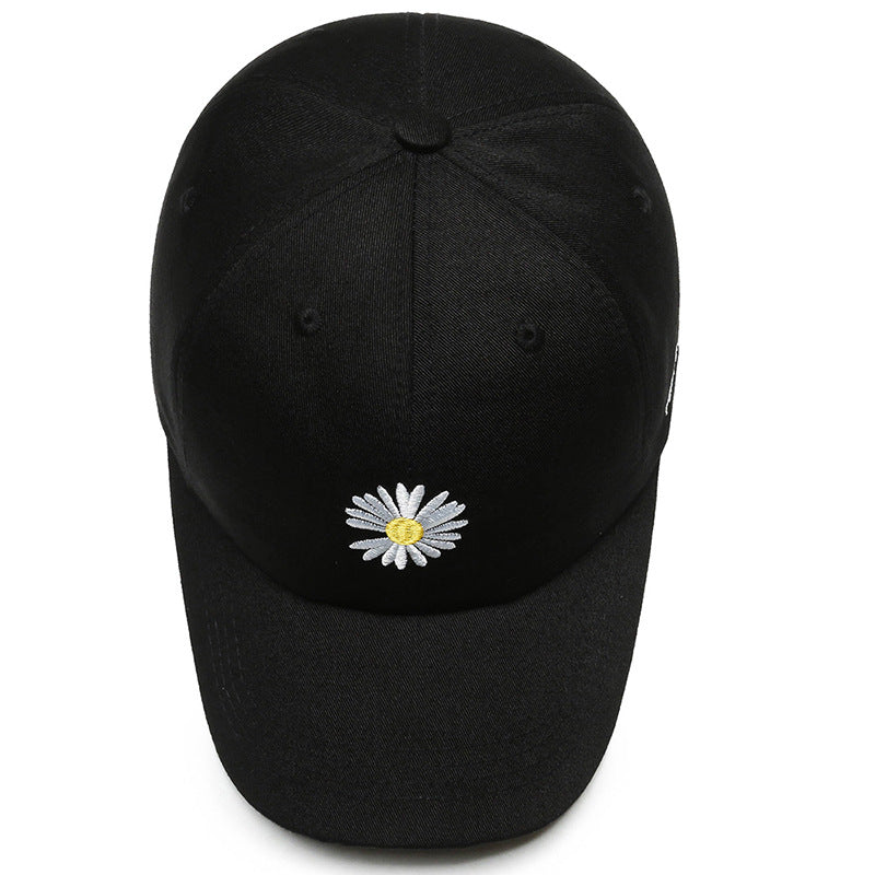 Kvinne Brodert Blomster Baseball Caps Skanto