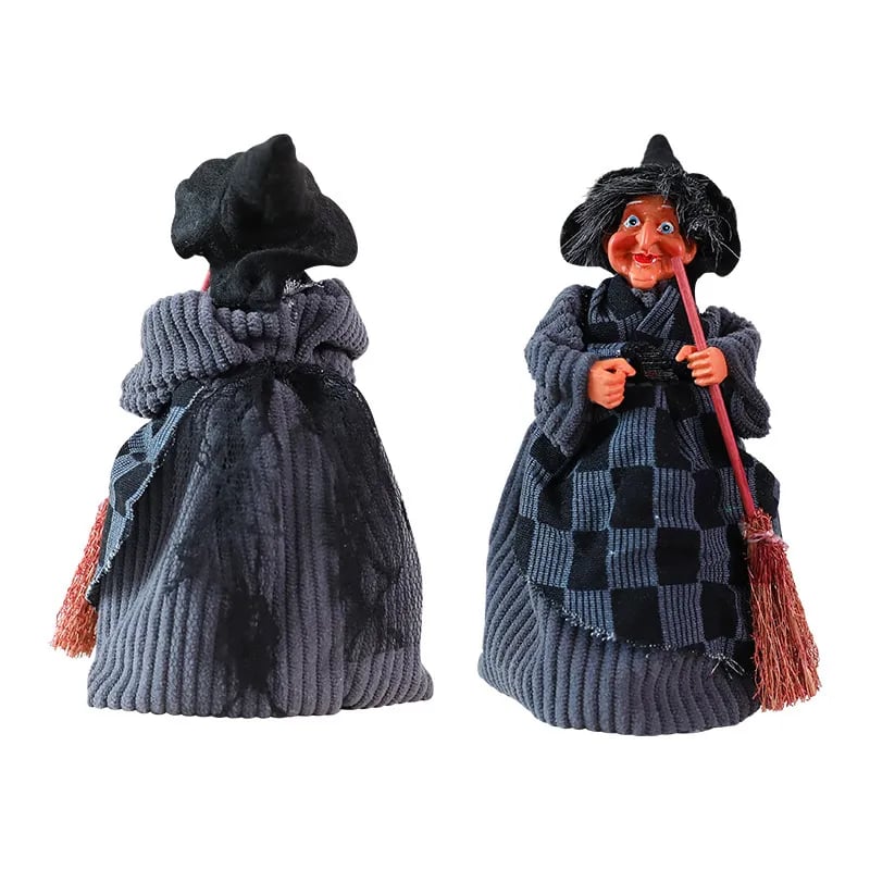 Skanto | Halloween heks dukke statue dekorasjon skrivebord
