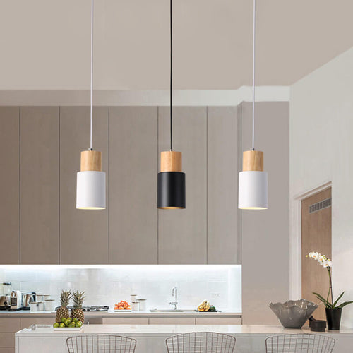 Skanto | SinglePend - Nordic Macaron Cylinder Aluminium 1-flamme LED pendellampe