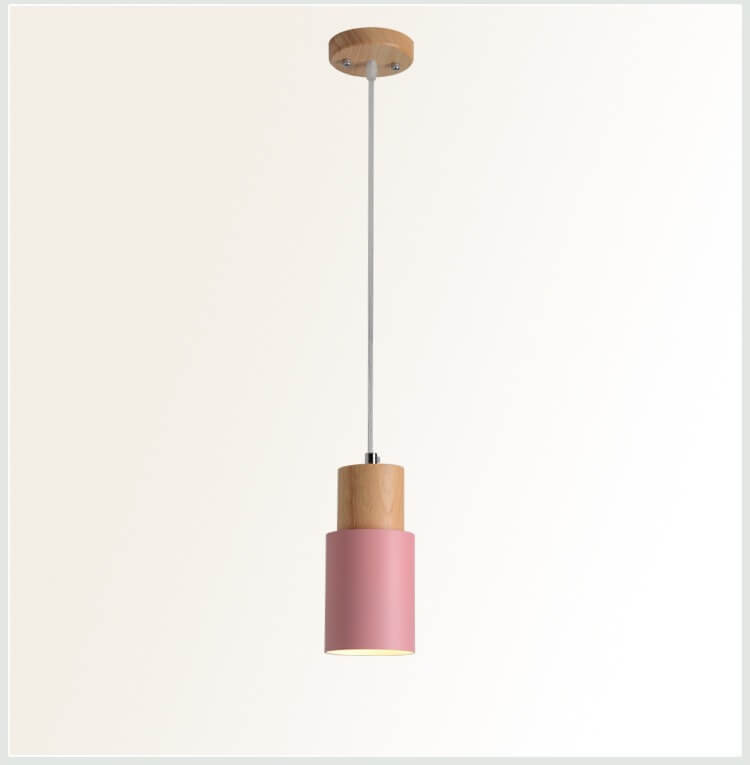 Skanto | SinglePend - Nordic Macaron Cylinder Aluminium 1-flamme LED pendellampe