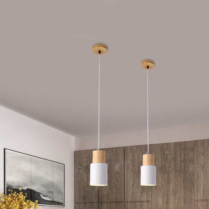 Skanto | SinglePend - Nordic Macaron Cylinder Aluminium 1-flamme LED pendellampe