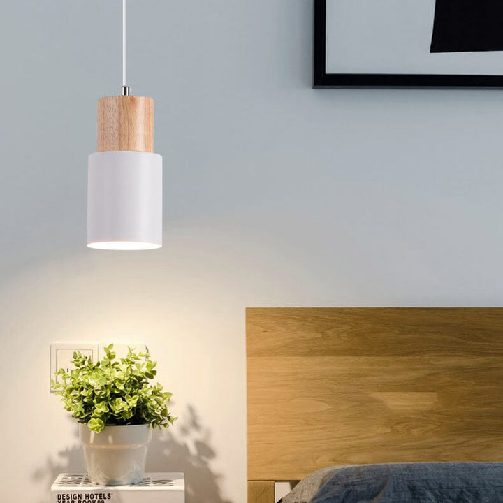 Skanto | SinglePend - Nordic Macaron Cylinder Aluminium 1-flamme LED pendellampe