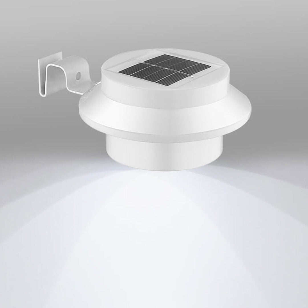 Solar Cylinder LED Utendørs Vanntett Gjerde Vegglampe | Skanto