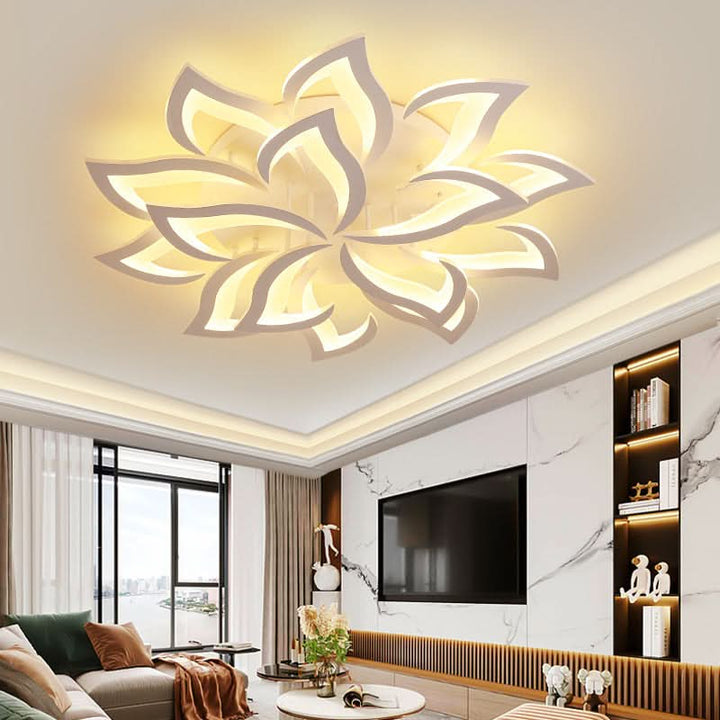 Skanto | Moderne Blomsterformet LED Taklampe for Hjemmedekorasjon