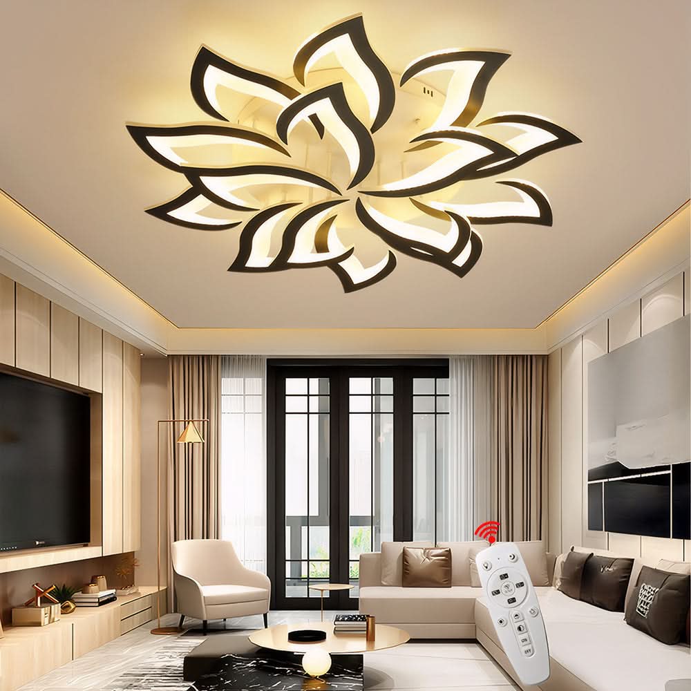 Skanto | Moderne Blomsterformet LED Taklampe for Hjemmedekorasjon