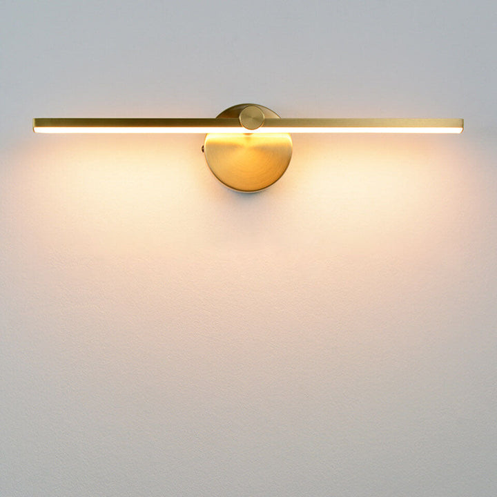 Skanto | Nordisk Minimalist Aluminium Lang Stangbryter LED Speil Vegglampe