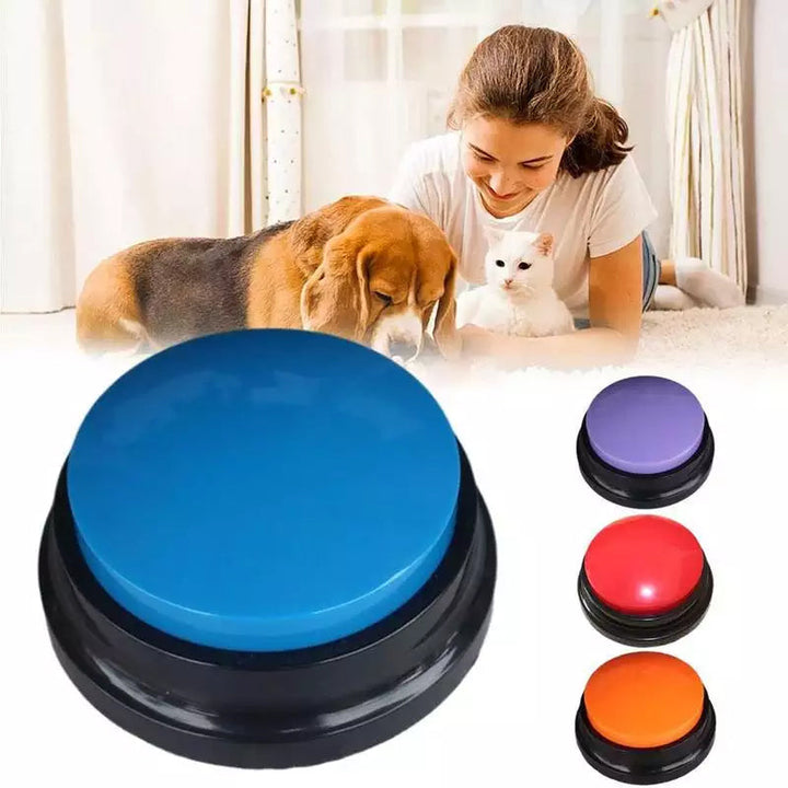 Fjernbar talende Easy Carry stemmeopptakslydknapp pet training Skanto