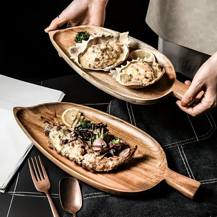 Skanto | Bladformet Tre Serveringsfat