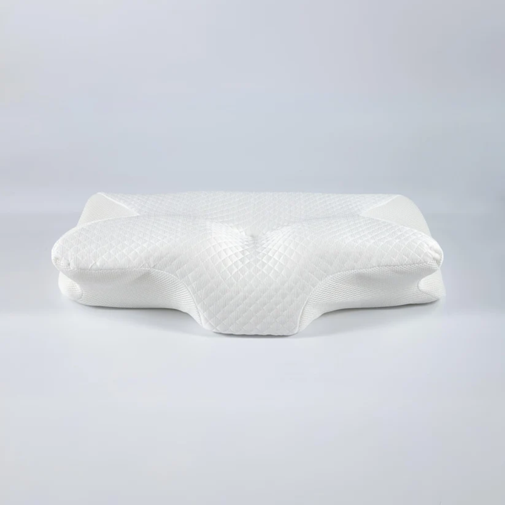 Skanto | Anti-Snorke Pute | Ergonomisk Nakke- og Hode Støtte | Hvit