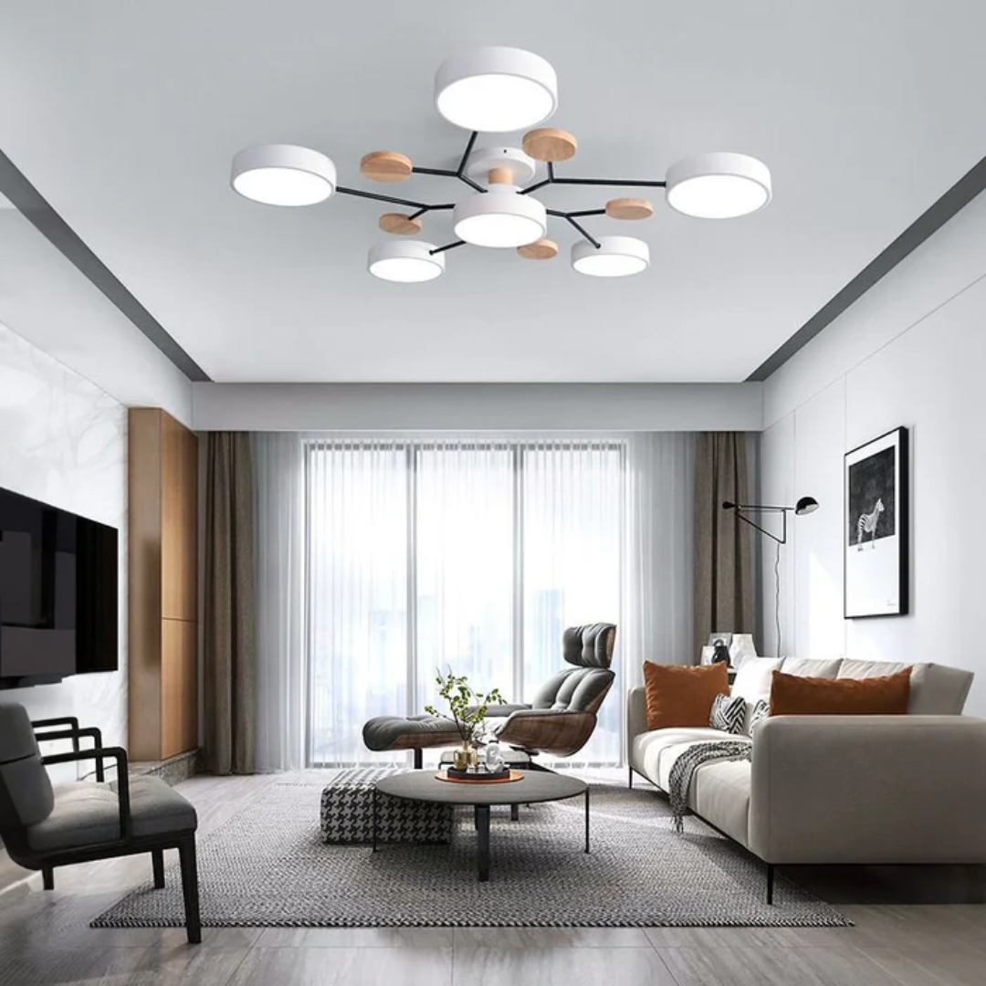 Skanto | Moderne Runde LED-panellys