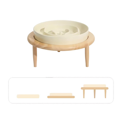Skanto | SlowCeramic - Elegant Håndlaget Fôrskål for Kjæledyr