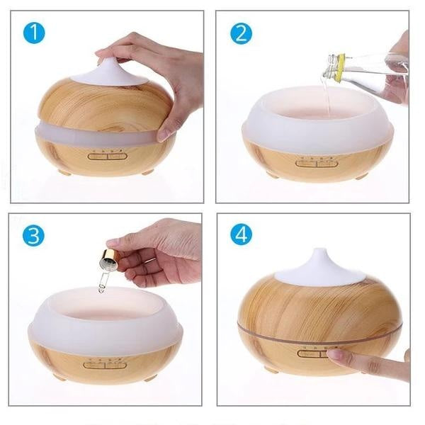 Aroma Essentials - Tresko Oljediffuser | Skanto