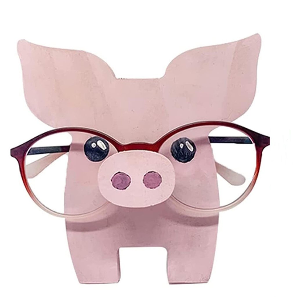 Skanto | 🦉Brillestativ i tre med dyr👓