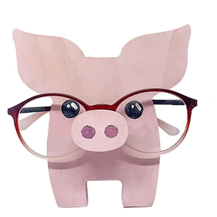 Skanto | 🦉Brillestativ i tre med dyr👓