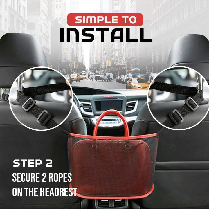 Skanto | Car Net Pocket Handbag Holder