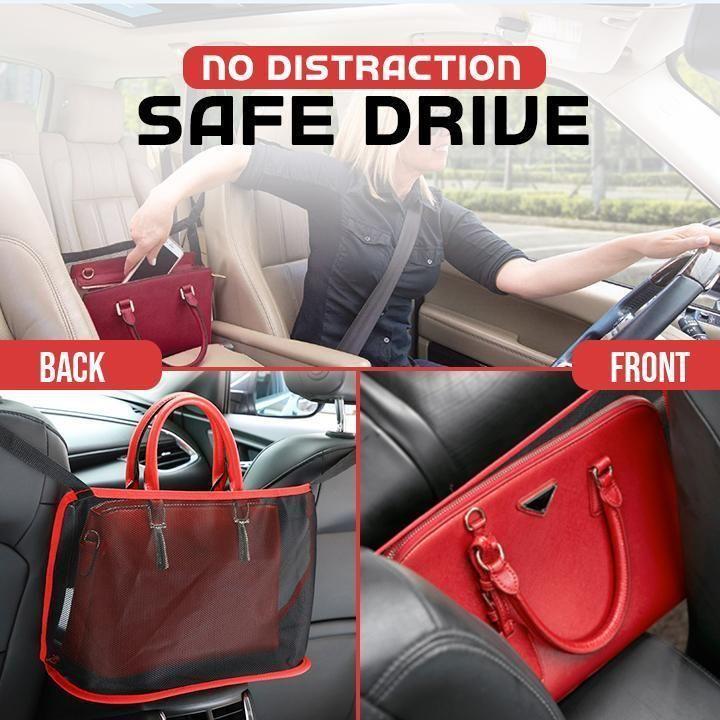 Skanto | Car Net Pocket Handbag Holder