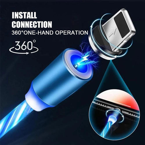 Skanto | LED Magnetisk USB Laderkabel