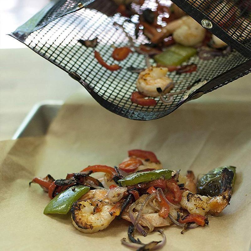Skanto | Gjenbrukbare Mesh Non-stick Mesh BBQ Poser