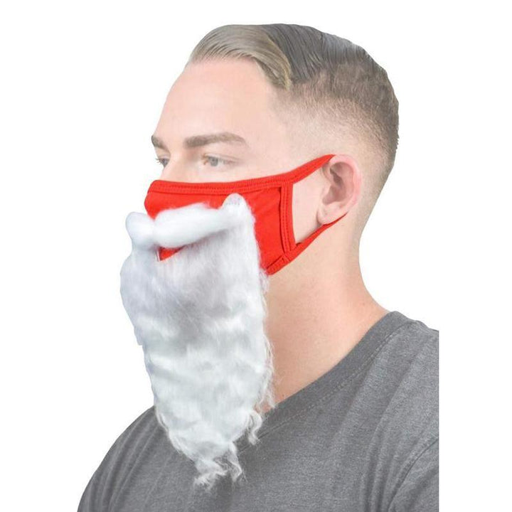 Skanto | Santa Beard Face Mask Kostyme (2 stk i ett sett)