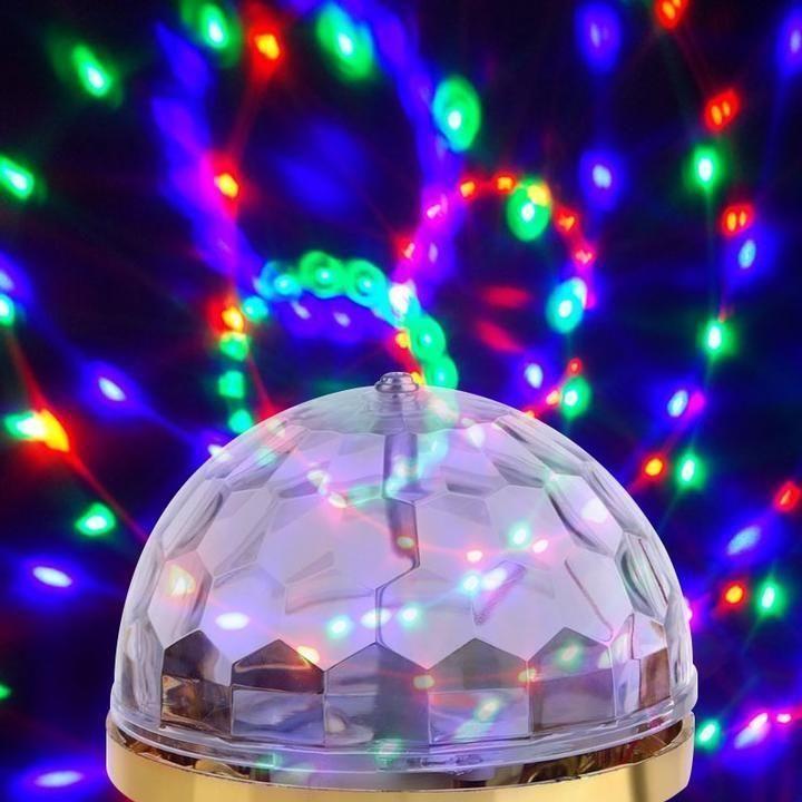 Skanto | Diskokule Lampe RGB Roterende LED Festpære