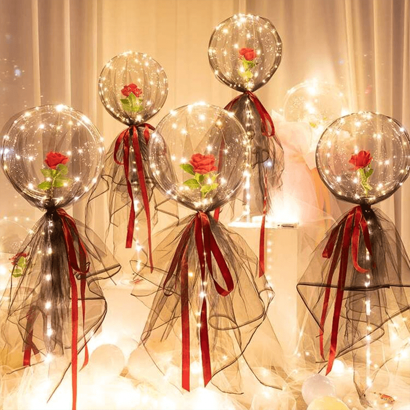 Skanto | LED Luminous Balloon Ros bouquet