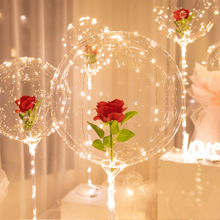Skanto | LED Luminous Balloon Ros bouquet