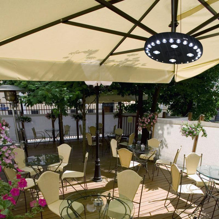 Skanto | Patio Parasol Lys Stang Montert