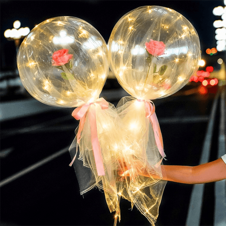 Skanto | LED Luminous Balloon Ros bouquet