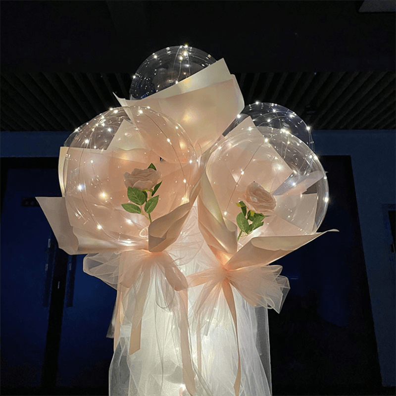 Skanto | LED Luminous Balloon Ros bouquet